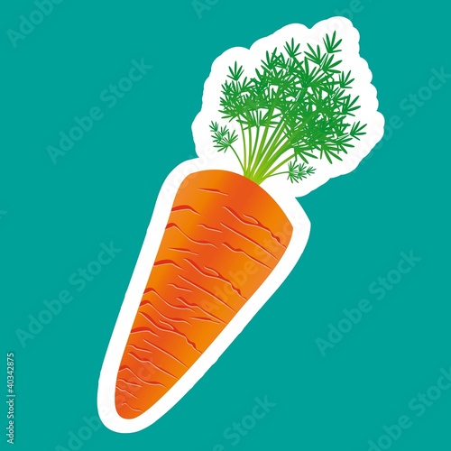 carrot sticker