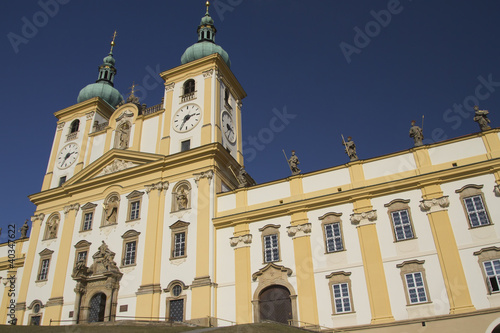 Basilica of Our Lady of Visitation in Olomouc (Czech Republic).