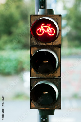 stop sign bicycle