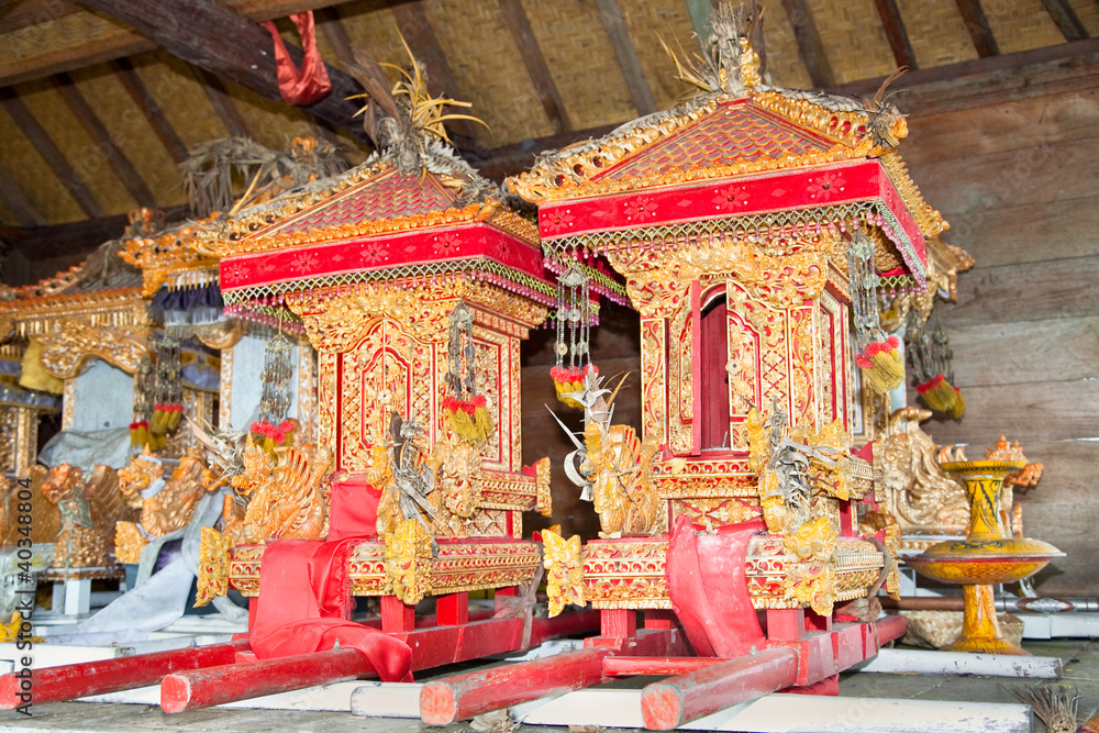 Detail of Agung Besakih temple, Bali