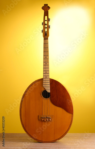 Retro kobza- Ukrainian musical instrument