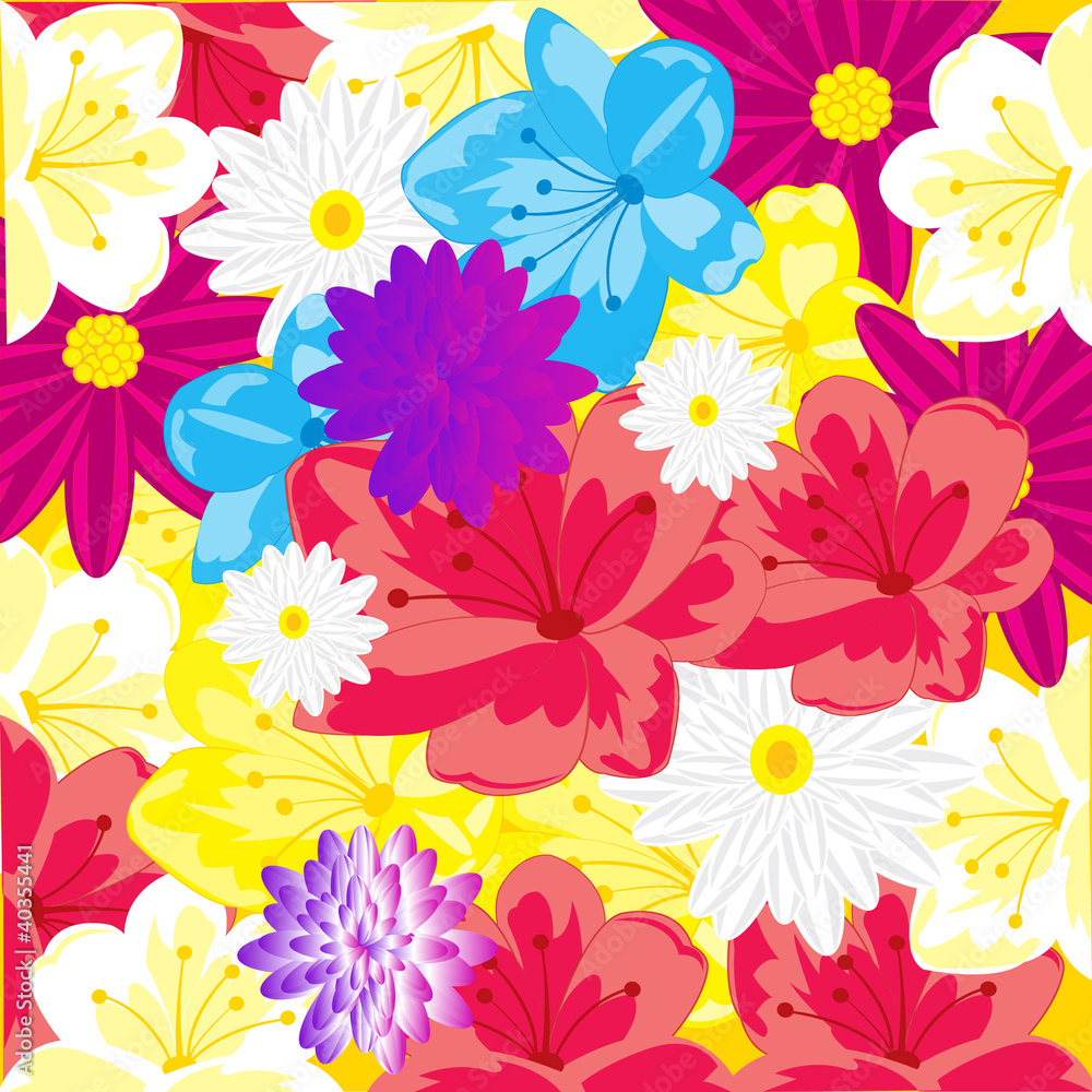 Floral background Floral background