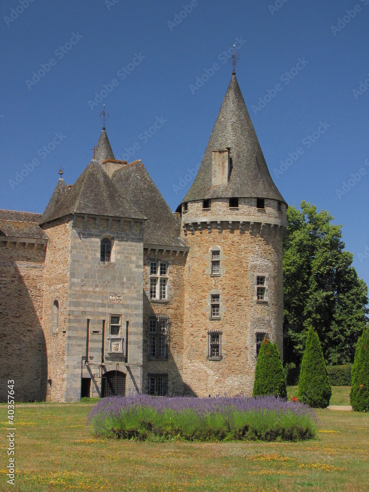 Château de Coussac-Bonneval ; Limousin ; Périgord Château de Coussac-Bonneval ; Limousin ; Périgord