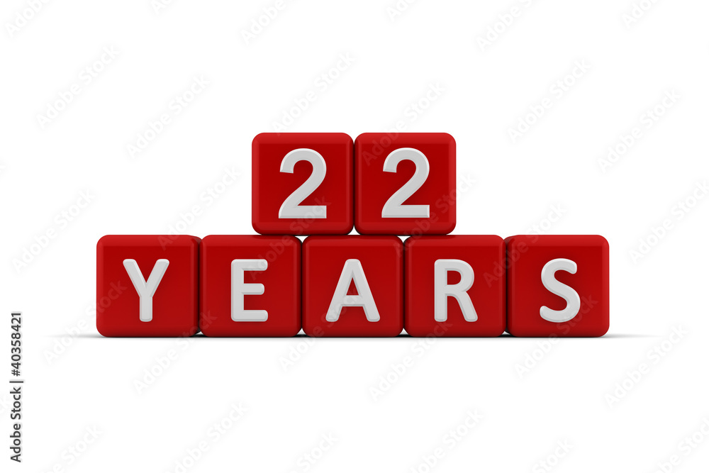 Red letter cubes 22 years Red letter cubes 22 years