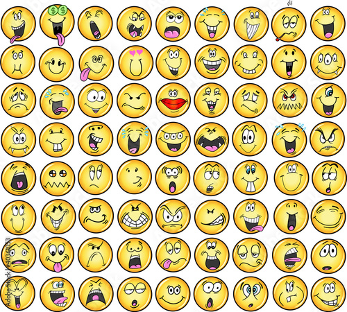 Emoticons emotion Icon Vectors
