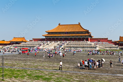 Imperial Palace of China. Beijing.