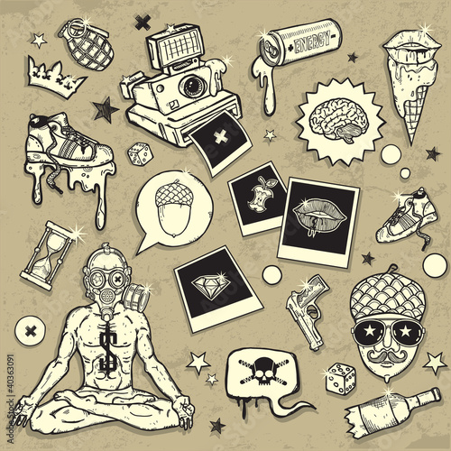 The Collection of Different Elements