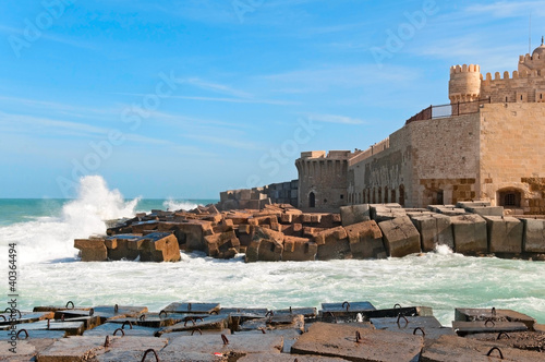 the coast of Alexandria, Egypt
