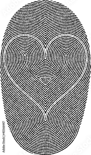 fingerprints and heart