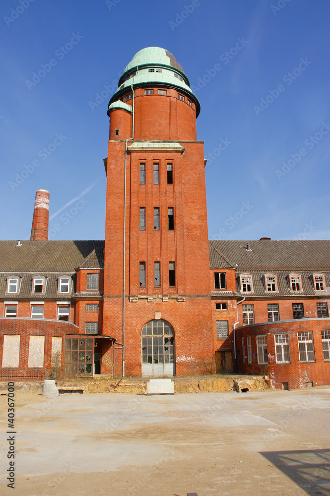 alter Wasserturm Hamburg Barmbek