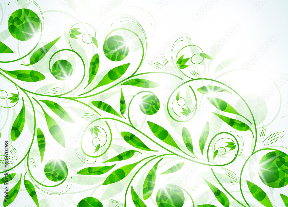 floral background, vector abstract background floral background, vector abstract background
