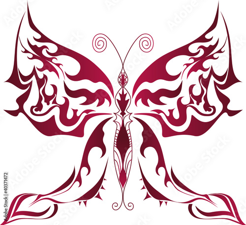 Red butterfly