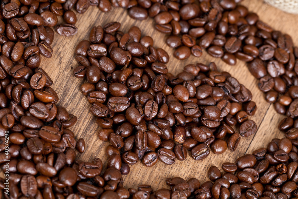 Naklejka premium Coffee love