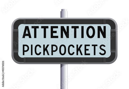 Attention Pickpockets