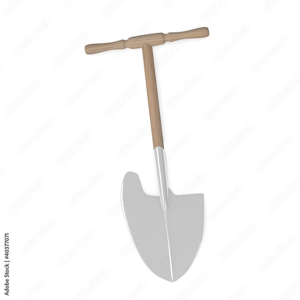 3d render of farming tool