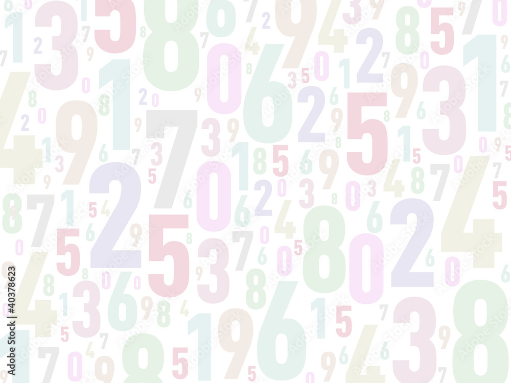 fond de numéros - statistiques fond de numéros - statistiques