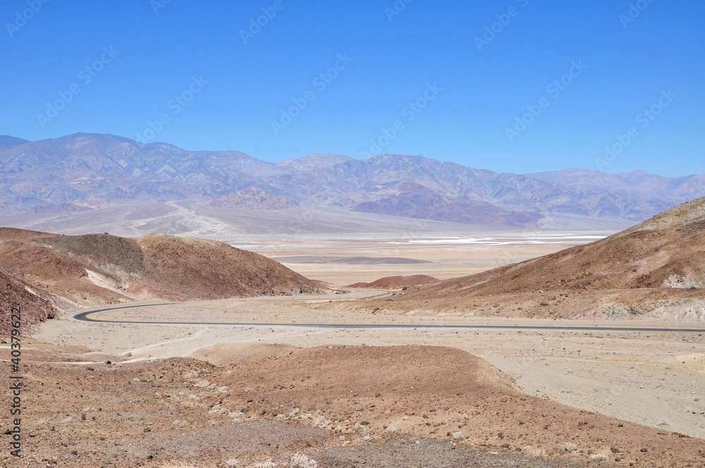 Artists Drive, Death Valley National Park, California, USA.
