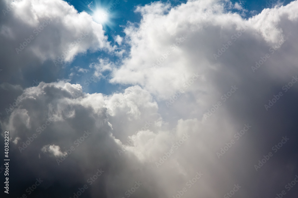 Clouds and light Clouds and light