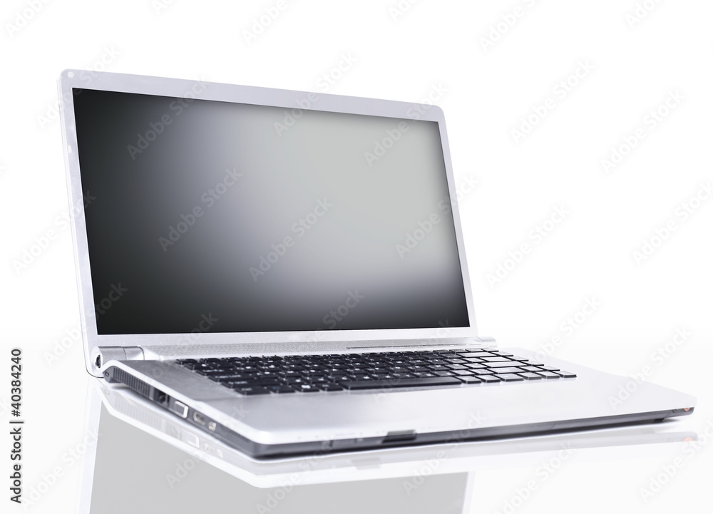 Laptop isolated on white Laptop isolated on white
