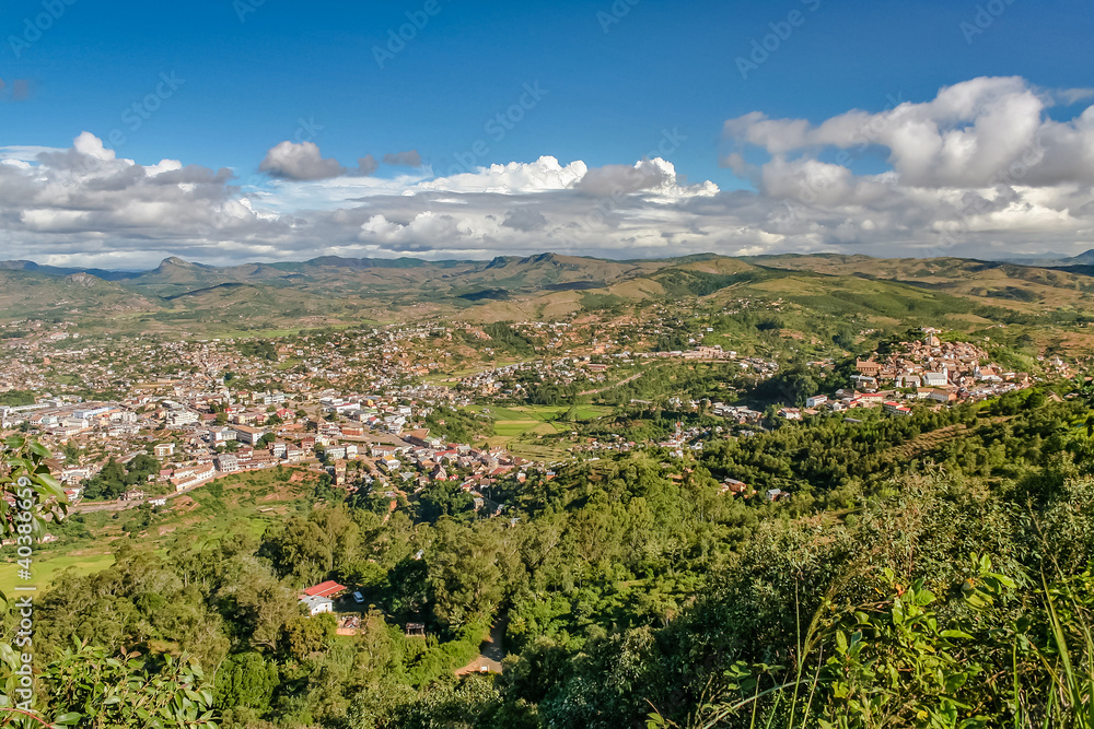 Obraz premium Fianarantsoa