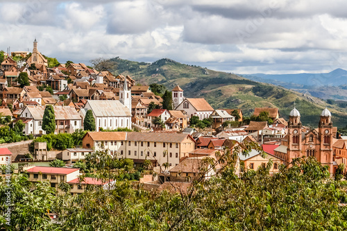 Old city of Fianarantsoa photo