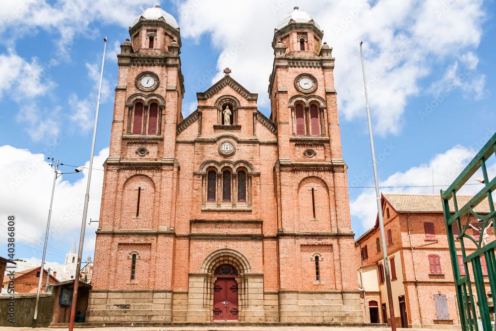The cathedral of Fianarantsoa