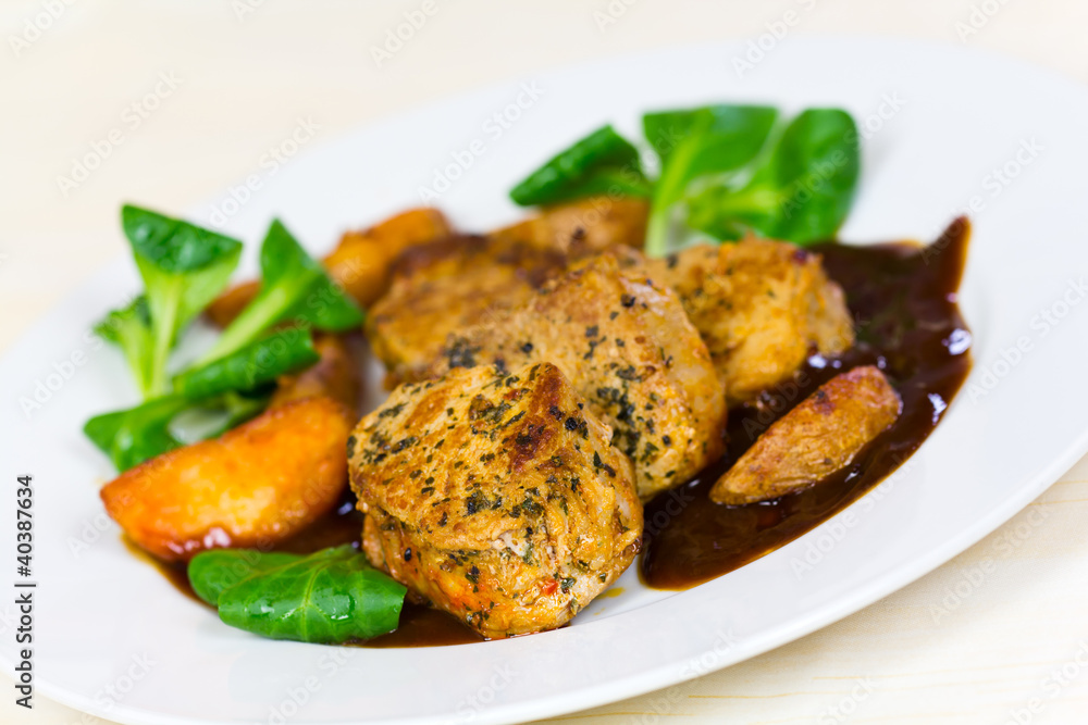 Marinierte Filets - Medaillons Marinierte Filets - Medaillons
