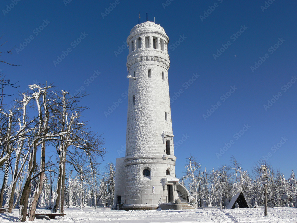 Wieża widokowa na Wielkiej Sowie Stock Photo Adobe Stock