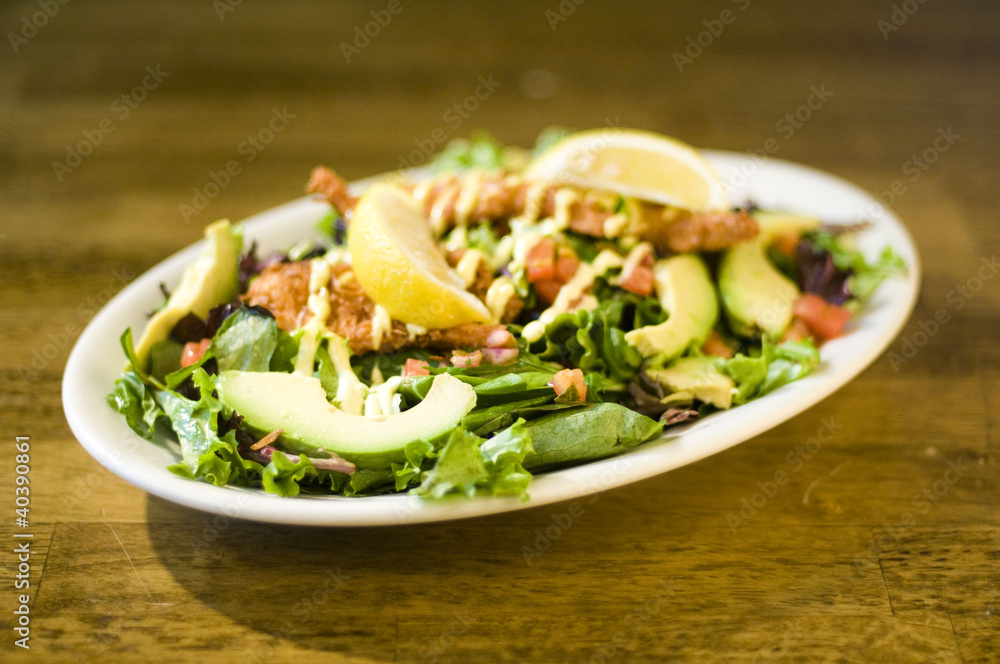 Avocado chicken salad