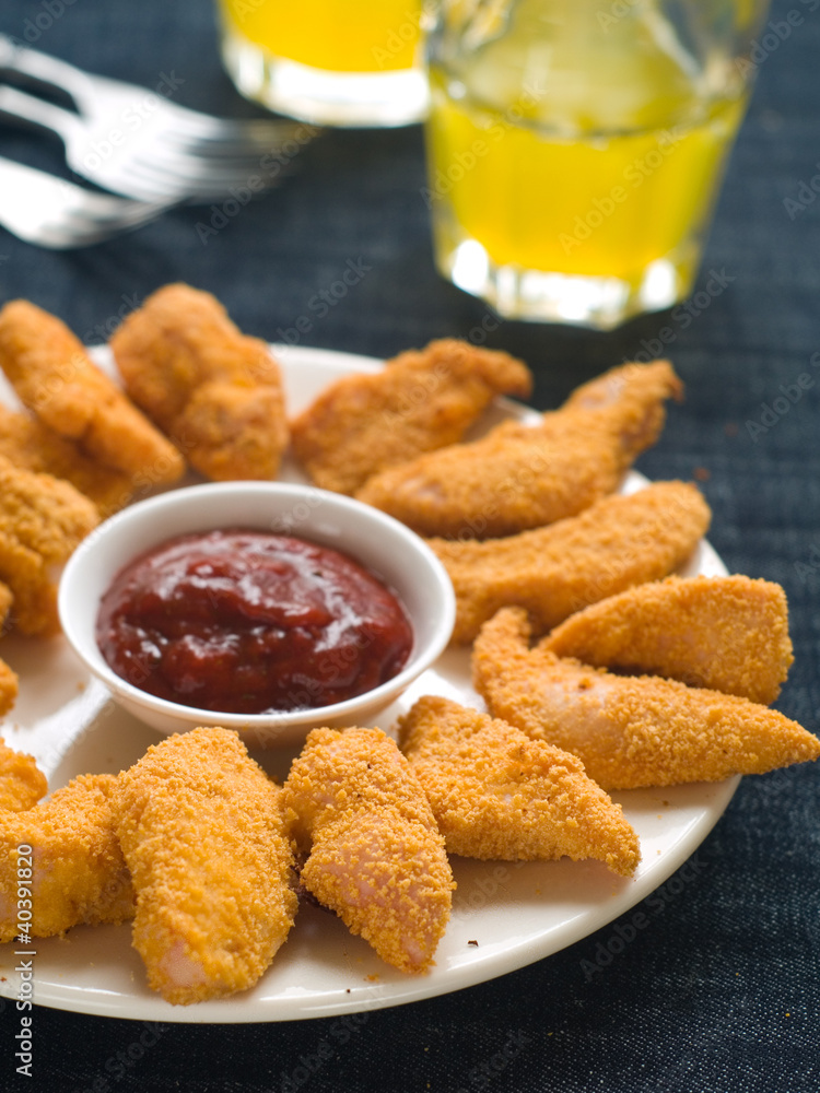 Chicken nuggets Chicken nuggets