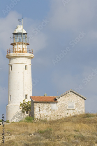 Lighthouse in Paphos, Cyprus
