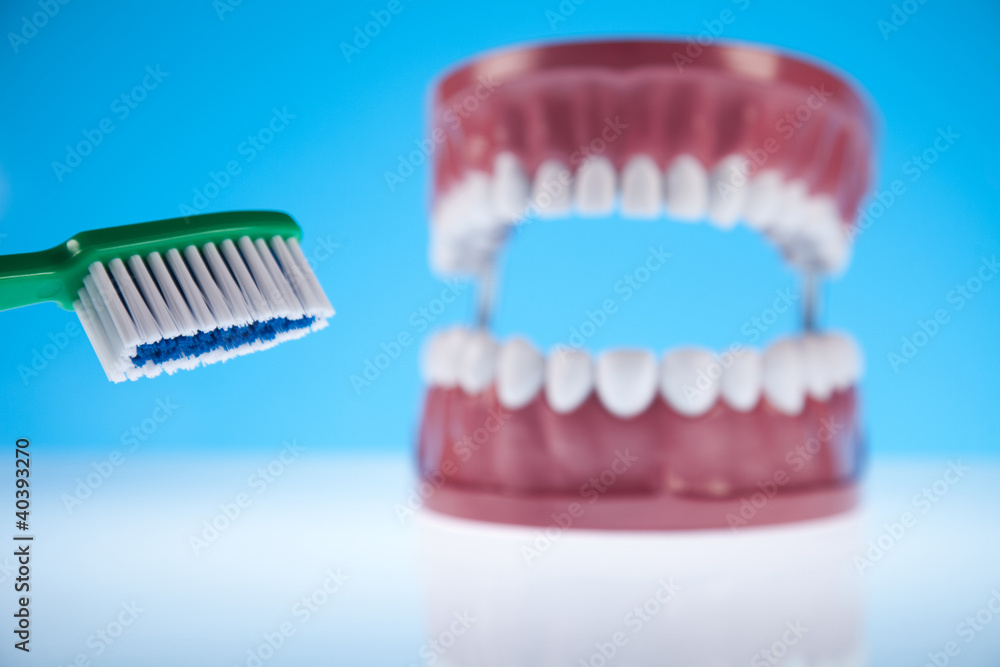 Teeth, Dental health care objects Teeth, Dental health care objects