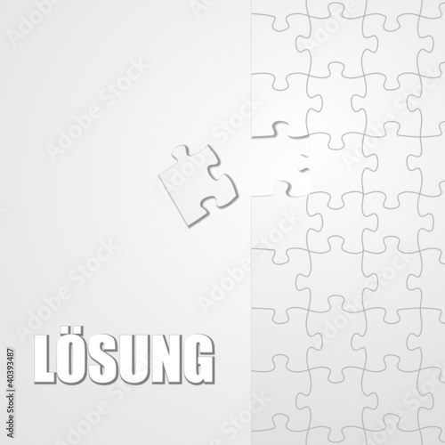 puzzle auf tischdecke lösung I