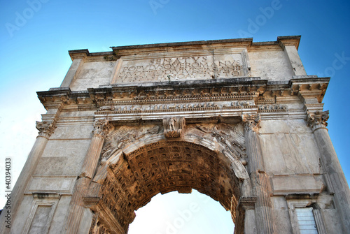 Fototapeta The Arch of Titus in Rome