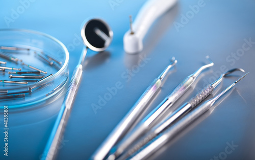 Close-up Dental Instruments