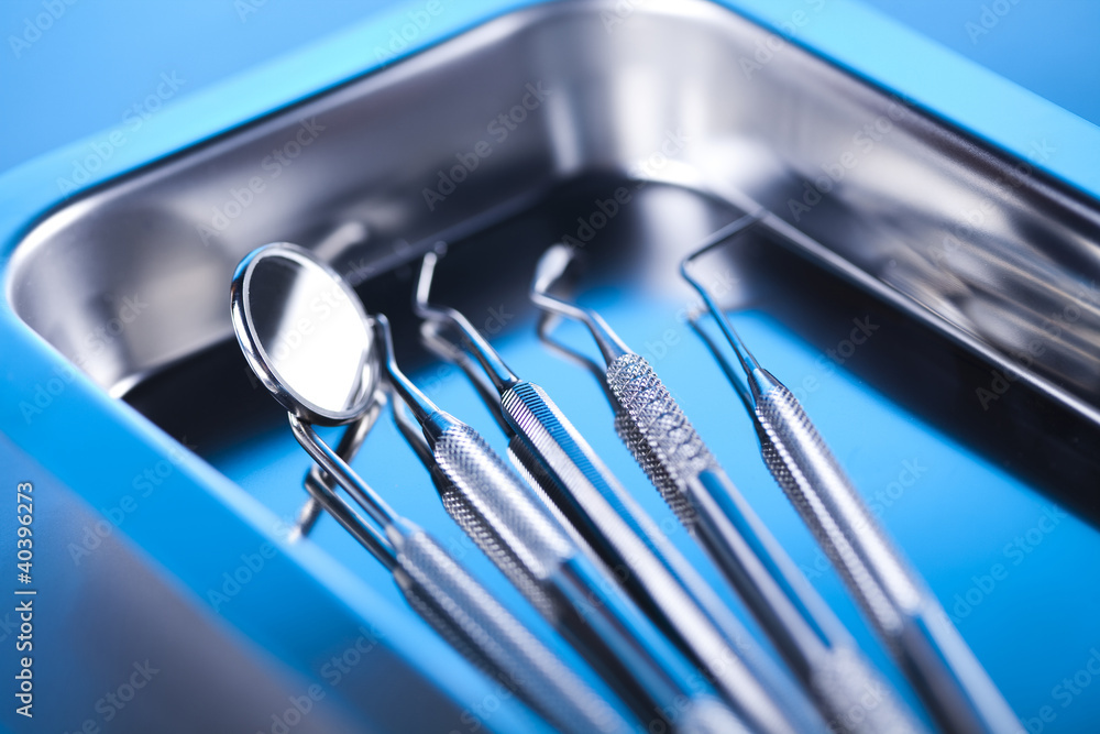 Close-up Dental Instruments Close-up Dental Instruments