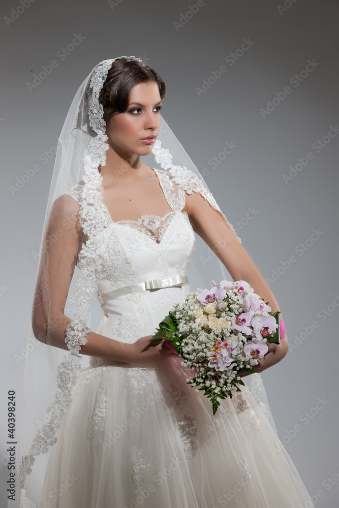 Naklejka premium Young Bride