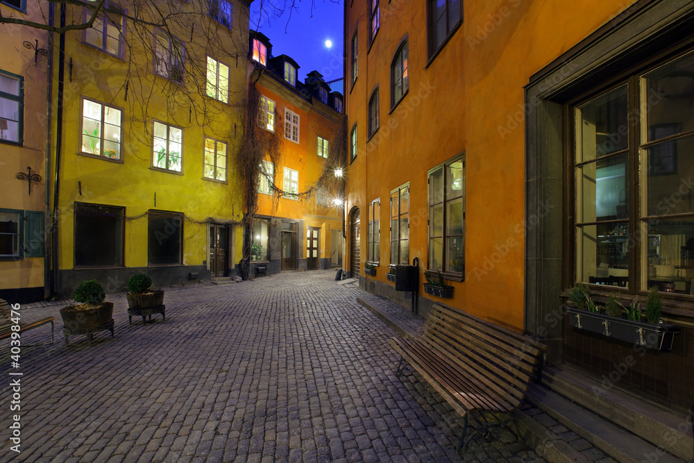 The Old town, Stockholm, Sweden
