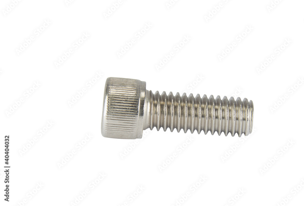 Screw on white Screw on white