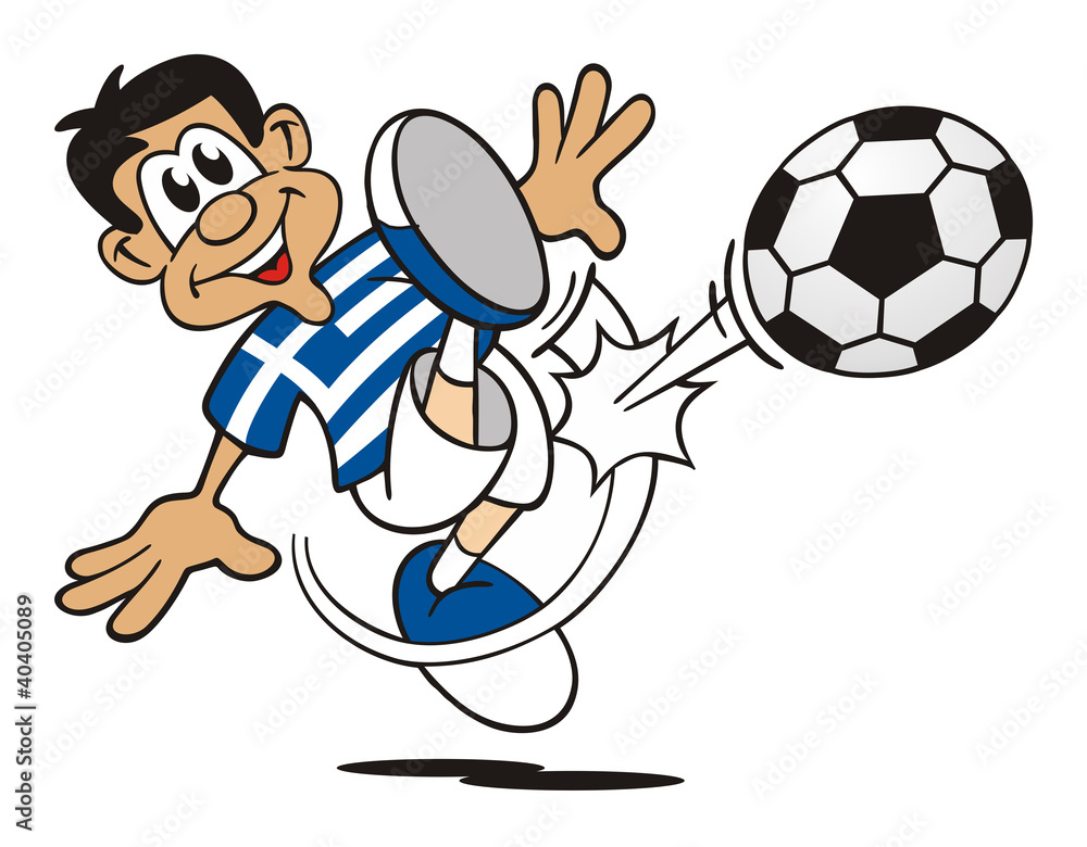 Obraz premium Goal Greece