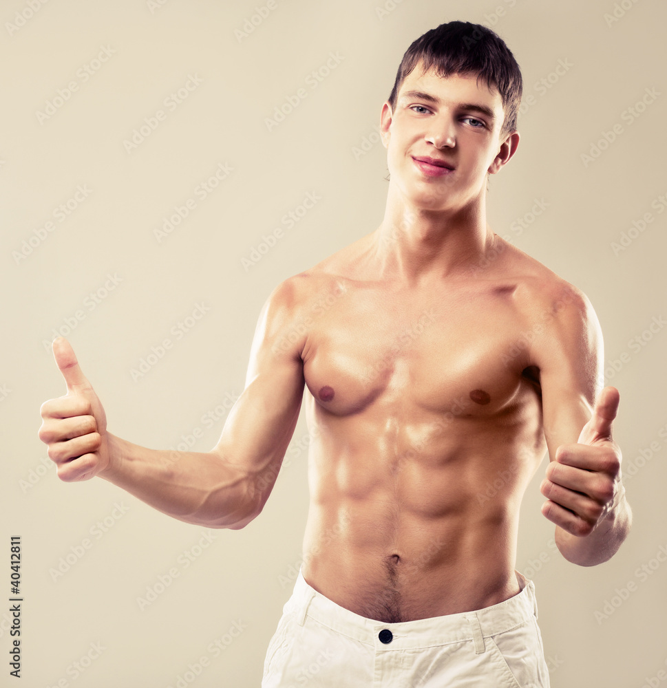 muscular man muscular man