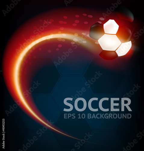 Vector Soccer Background
