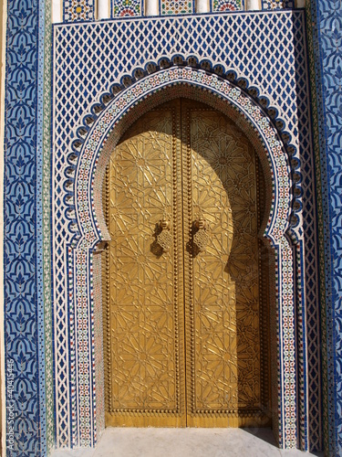 porte dorée