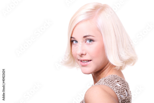 Obraz na plátně portrait von junger frau