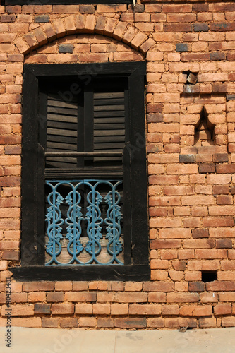 Fenêtre d'architecture Newar