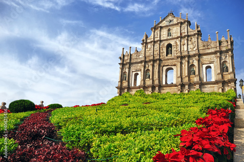 Saint Paul's Ruins in Macau photo