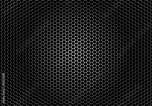 Closeup speaker grille texture