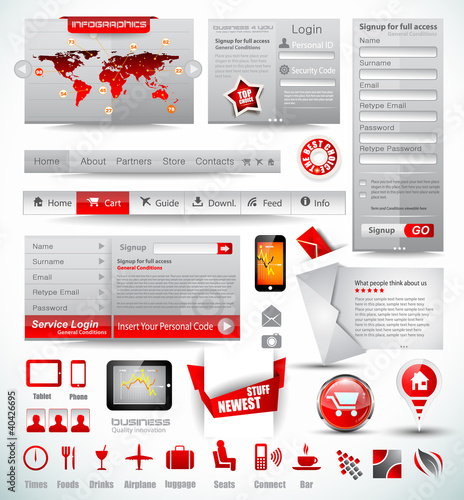 Premium templates and Web stuff master collection
