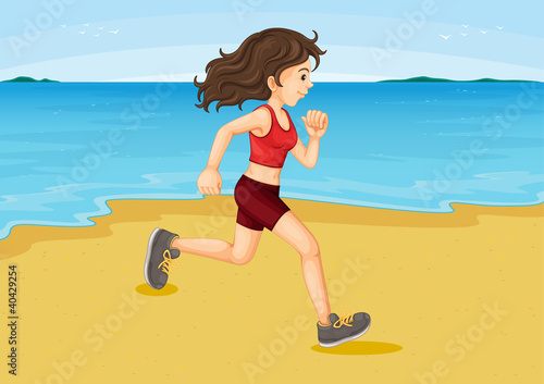 running girl