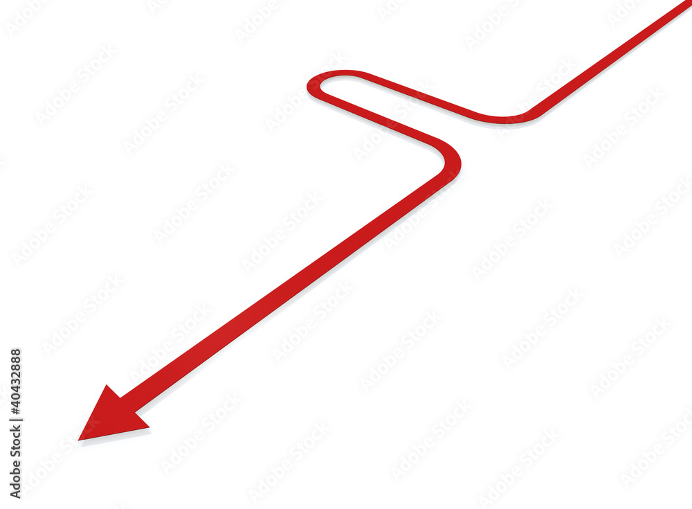 Symbol of a detour Symbol of a detour